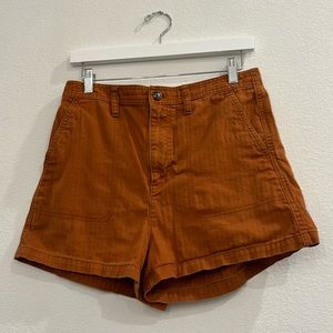 Madewell Rust Short